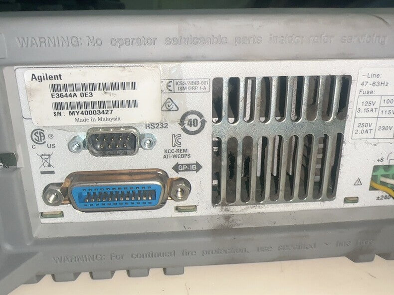 Keysight Agilent E3644A 80W DC Power Supply Module