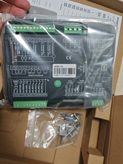 1PC New SmartGen HGM6110N Genset Controller LCD Display Generator Control Unit