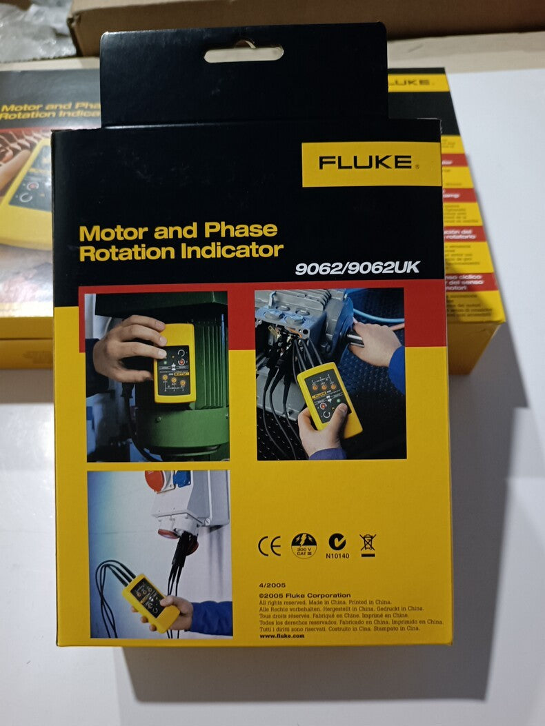 New Fluke 9062 Motor Phase Rotation Indicator