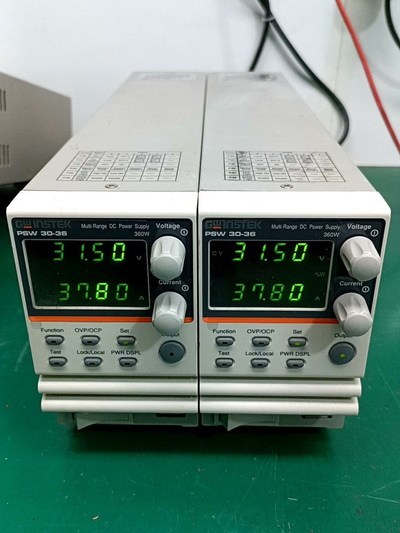 Used GW Instek PSW 30-36 360W Multi-Range DC Power Supply