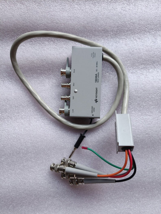 Used HP 16048A 4-Terminal BNC Cable LCR Test