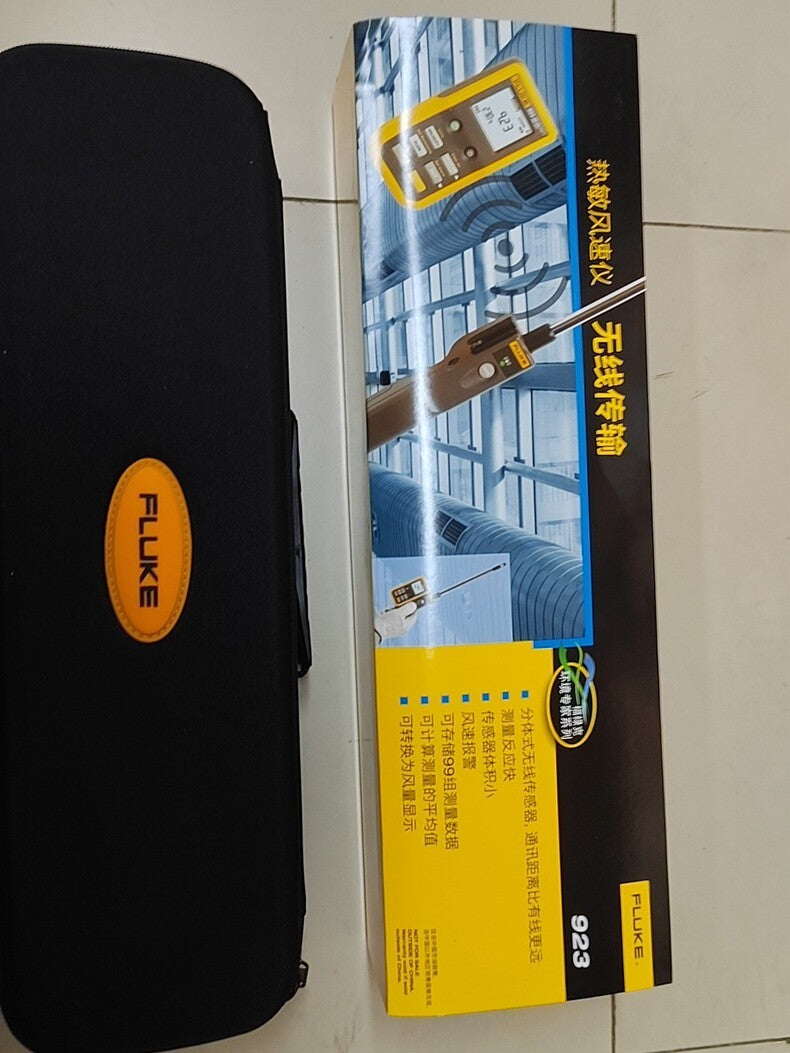 New Fluke 923 Handheld Hotwire Anemometer Air Flow Meter