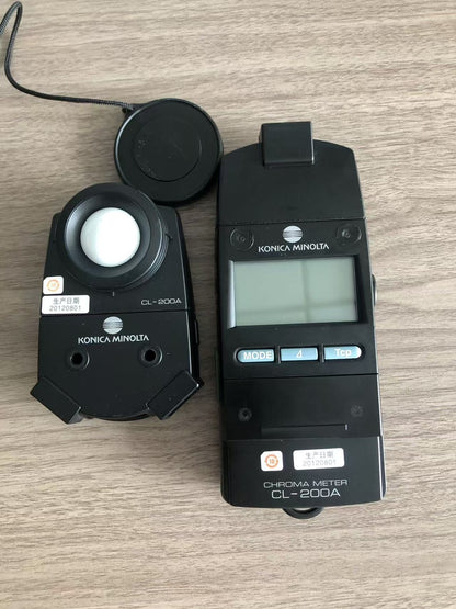Used Konica Minolta CL-200A 0.01-99999 lux Chromaticity Meter