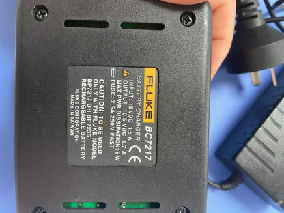 New Fluke BC7217 Battery Charger BP7217 BP7235 Compatible