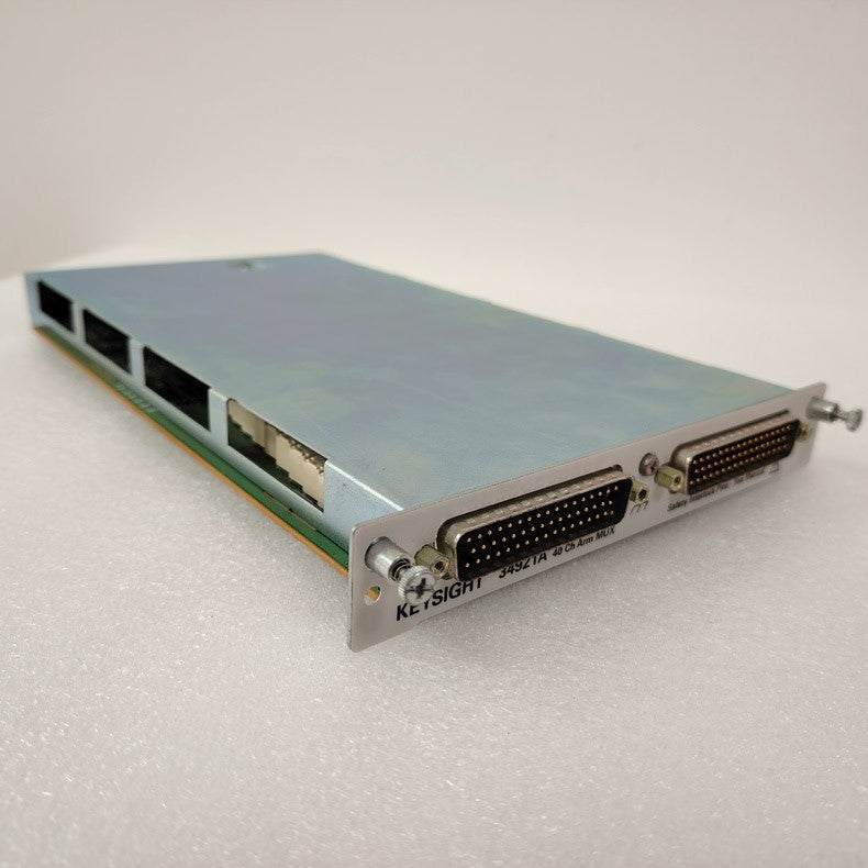 Used Agilent HP Keysight 34921A 40-Channel Multiplexer Module
