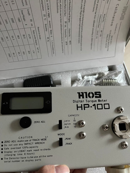 Hios HP-100 Digital Torque Meter Torque Tester