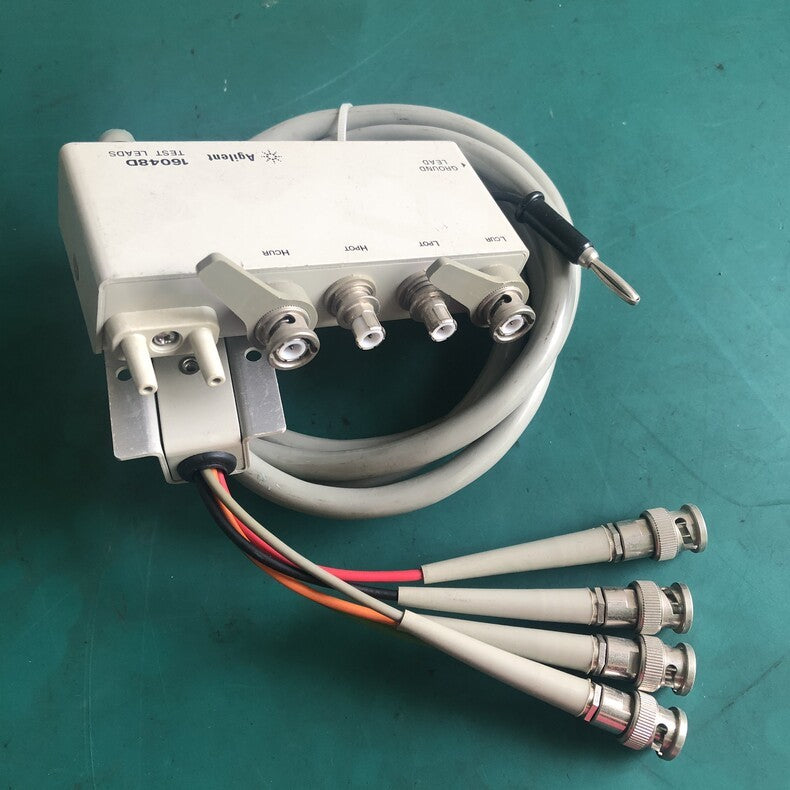 Used HP Agilent 16048D Precision LCR Meter Test Leads