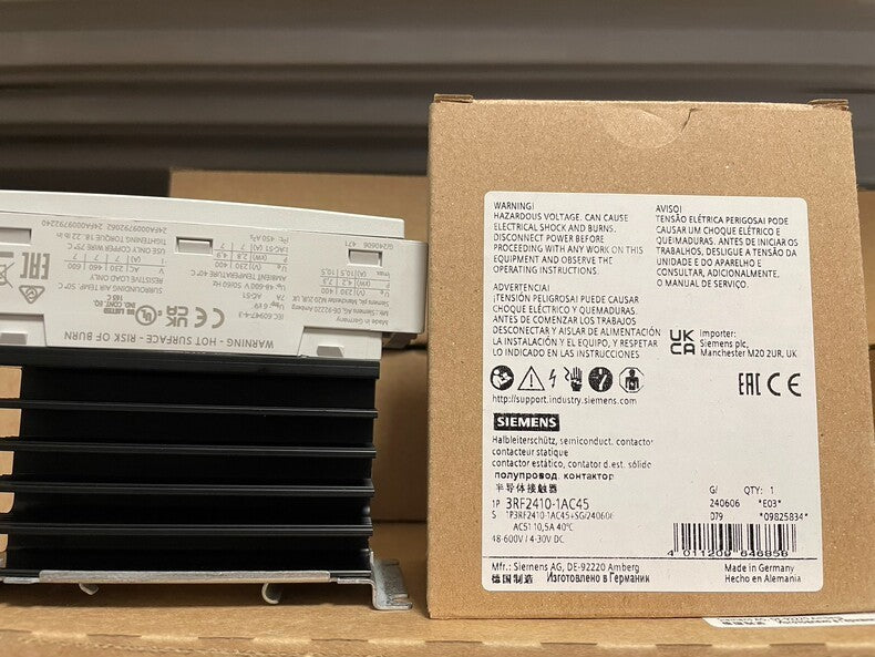 New Siemens 3RF2410-1AC45 Solid State Contactor