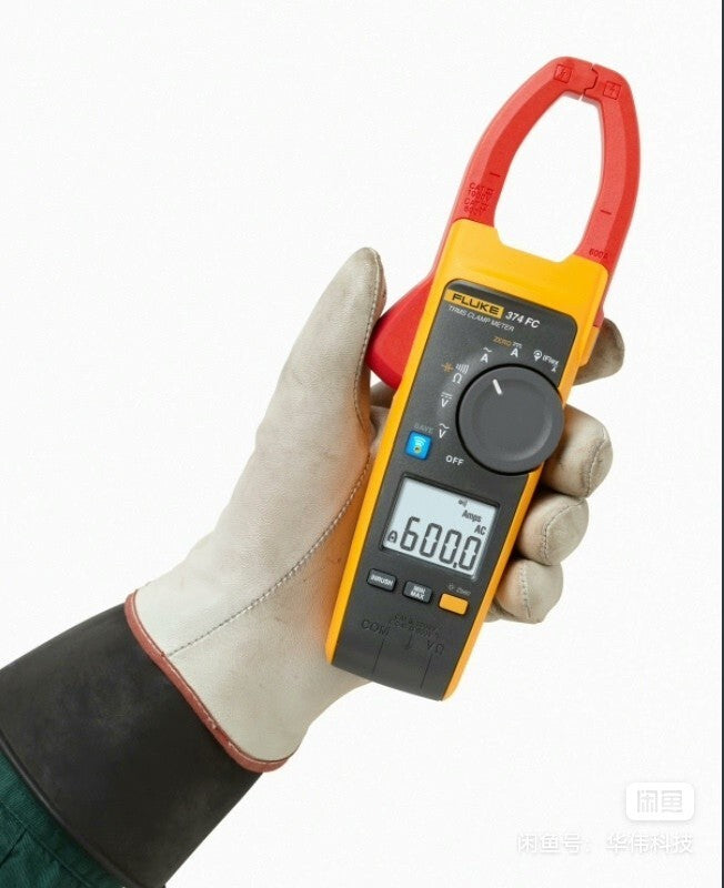 New Fluke 374 FC 600A Wireless Clamp Meter