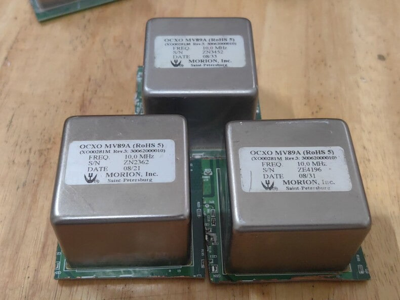 1PC Used Morion MV89A OCXO 10MHz Double Oven Ultra Precision Crystal Oscillator