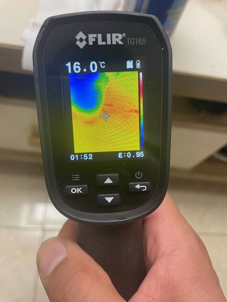 Used FLIR TG165 Visual IR Thermometer Imaging Camera