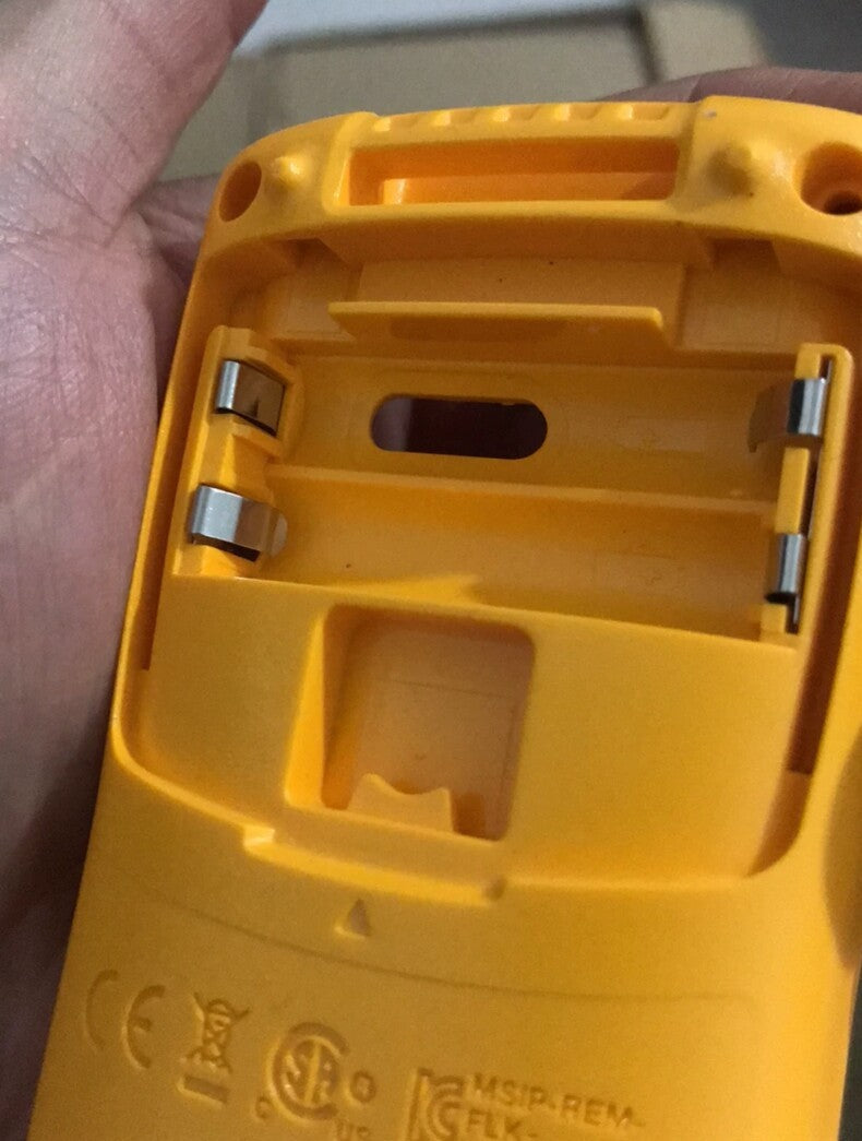 Used Fluke 101 106 107 Back Shell Complete Spring Assembly