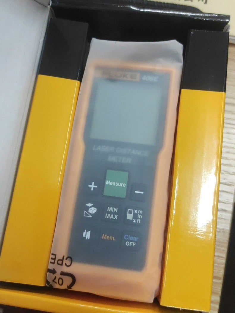 New Fluke 406E 60M Laser Distance Meter with Angle Sensor