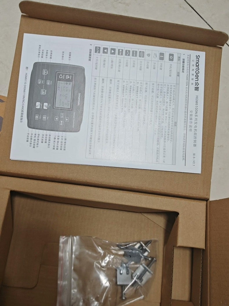 1PC New SmartGen HGM6110N Genset Controller LCD Display Generator Control Unit