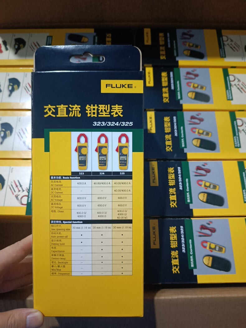 New Fluke 325 True RMS Clamp Meter AC DC Voltage