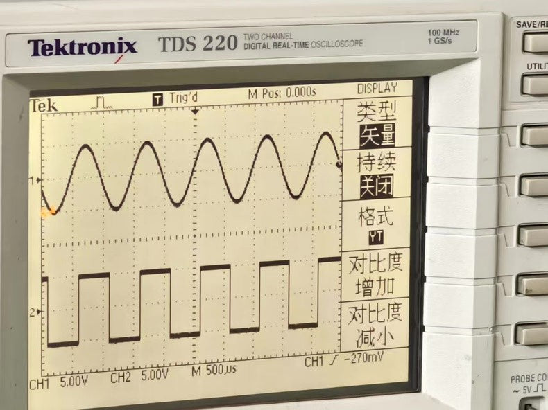 Used Tektronix TDS220 100MHz Oscilloscope