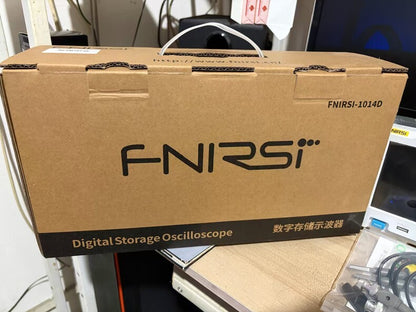 1PC New FNIRSI 1014D Dual Function Scope 1GSa/s Sampling Rate 240K Signal Source