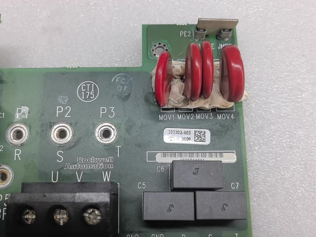 Used Allen-Bradley 193202-A03 AC Drive Terminal Board