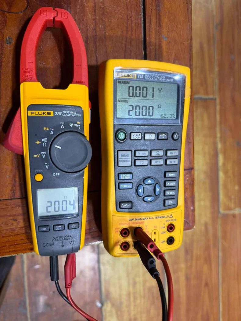 Used Fluke 376 True RMS AC/DC Clamp Meter