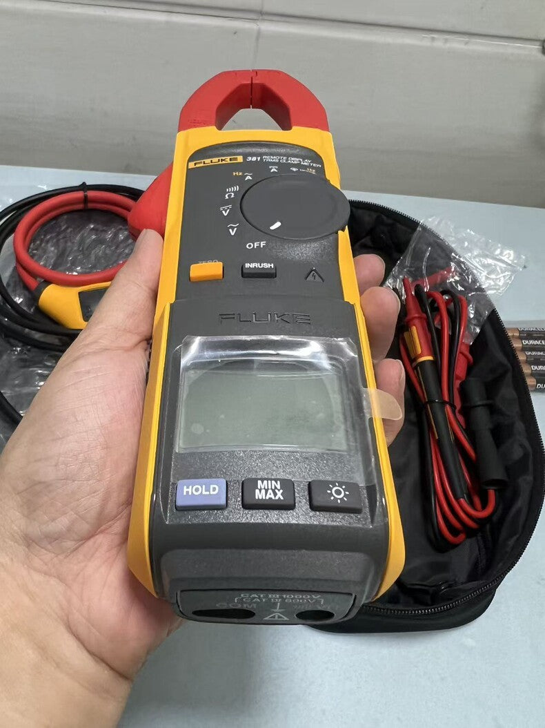 Fluke 381 True-RMS 1000V AC/DC Clamp Meter