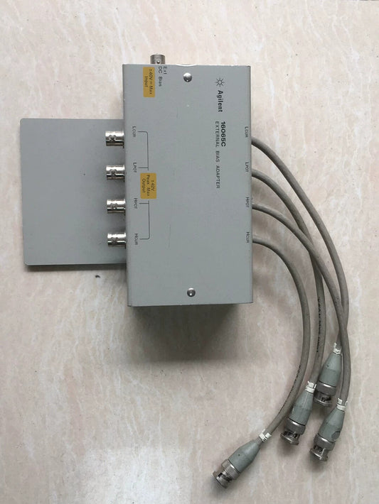 HP 16065C External Bias Adapter Used