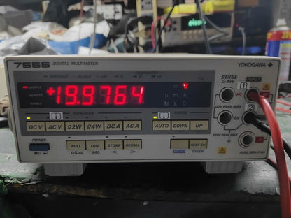 Used Yokogawa 7555 5.5 Digit Digital Multimeter