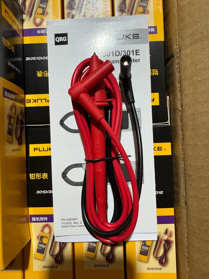 New Fluke 301E AC/DC Clamp Meter 600A