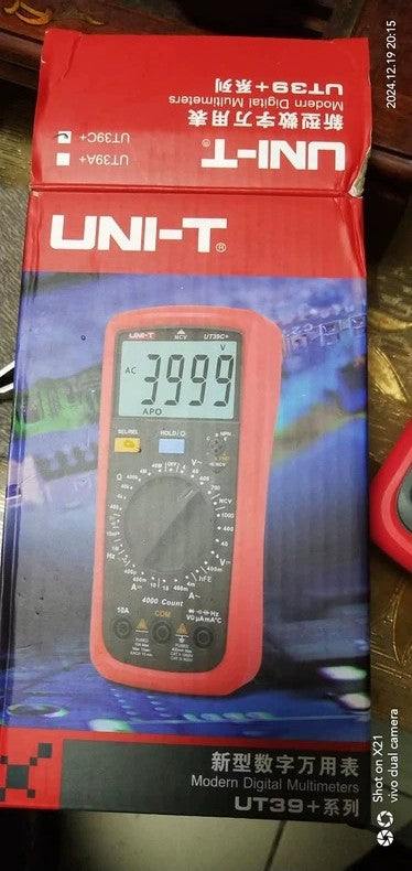 Used UNI-T UT39C+ Digital Multimeter
