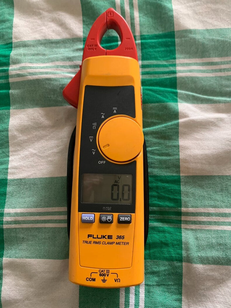 1PC Used Fluke 365 Detachable Jaw True RMS AC DC Clamp Meter Industrial Tester
