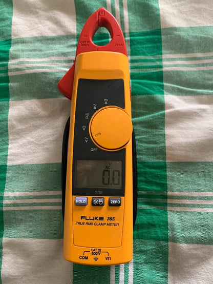 1PC Used Fluke 365 Detachable Jaw True RMS AC DC Clamp Meter Industrial Tester