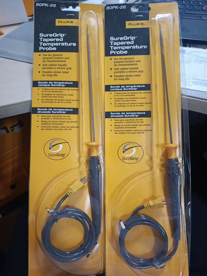 New Fluke 80PK-26 Type K Temperature Probe Sensor