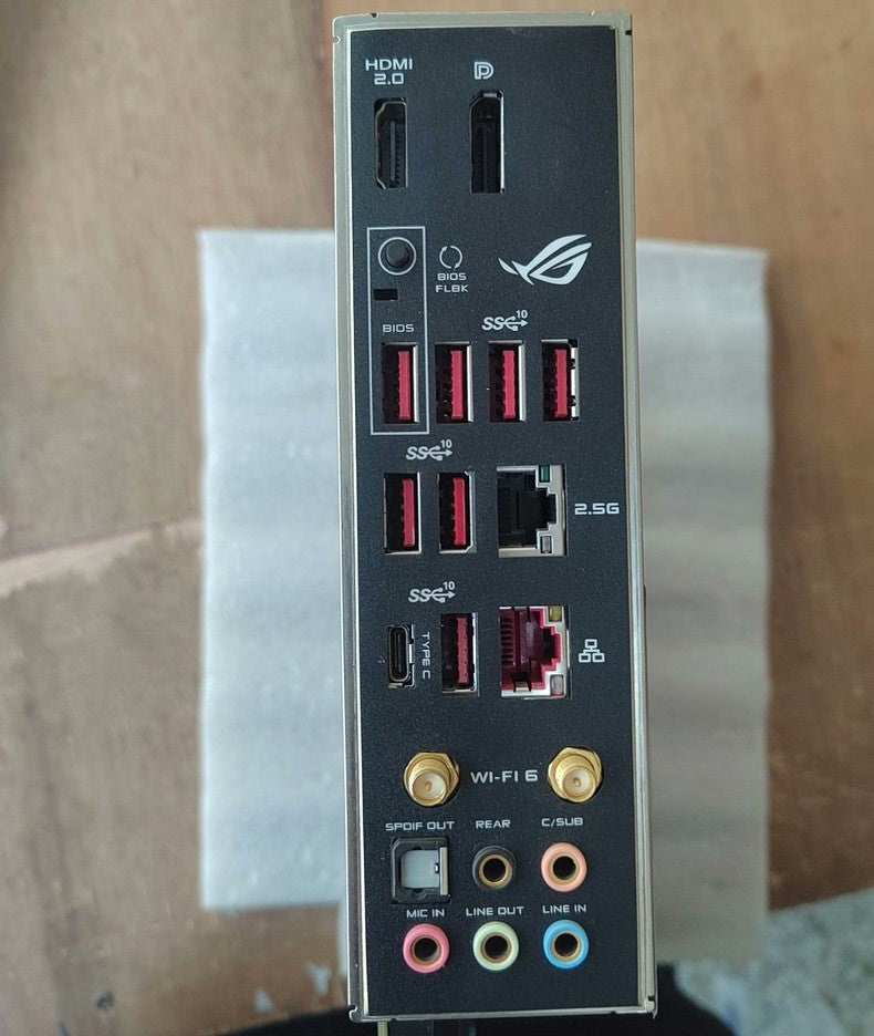 Used ASUS ROG STRIX X570-E AM4 ATX WiFi 6E Board