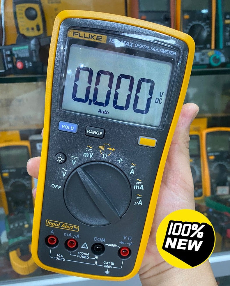 Fluke 15B MAX Handheld Digital Multimeter 4000 Count