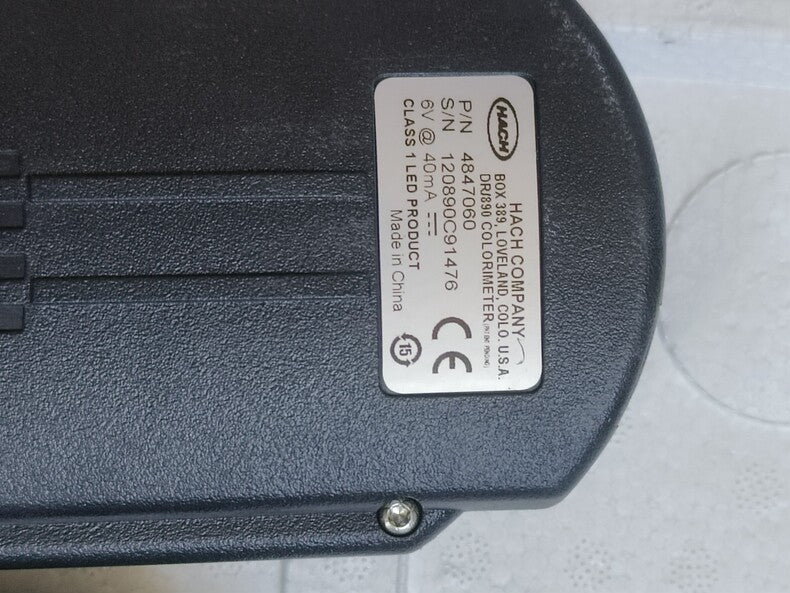 Used Hach DR890 Portable Colorimeter Analyzer
