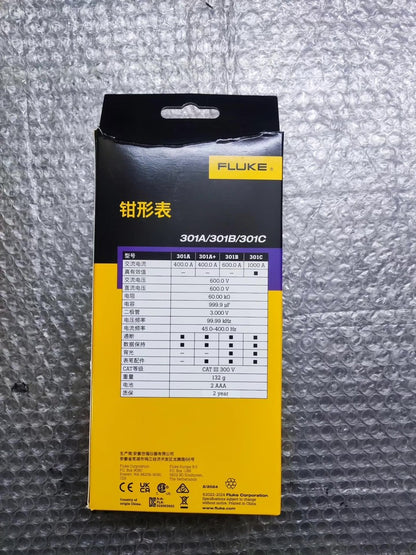 New Fluke 301B AC Clamp Meter 400A Voltage Current Tester