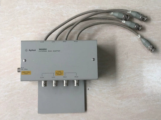 Used HP 16065C External Bias Measurement Adapter