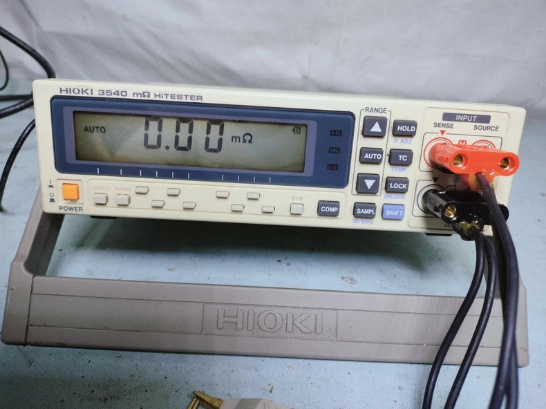 Used HIOKI 3540 0.1mΩ-100kΩ Milli-Ohmmeter