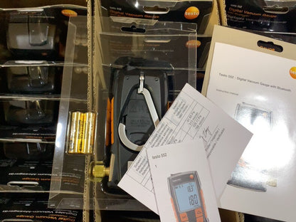 New Testo 552 Digital Vacuum Gauge Bluetooth HVAC Tool