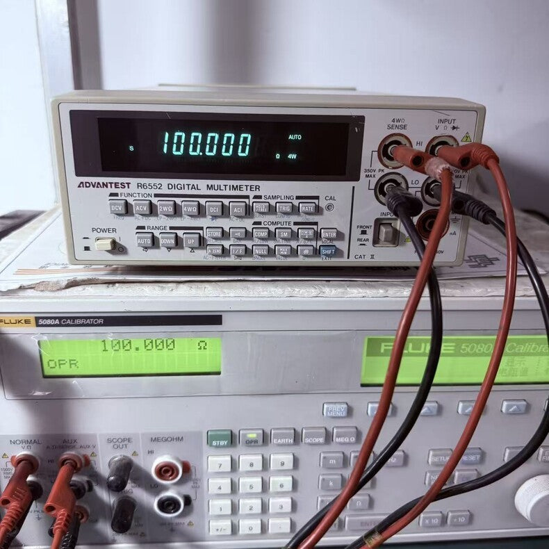 Used ADVANTEST R6552 5.5-Digit Digital Multimeter