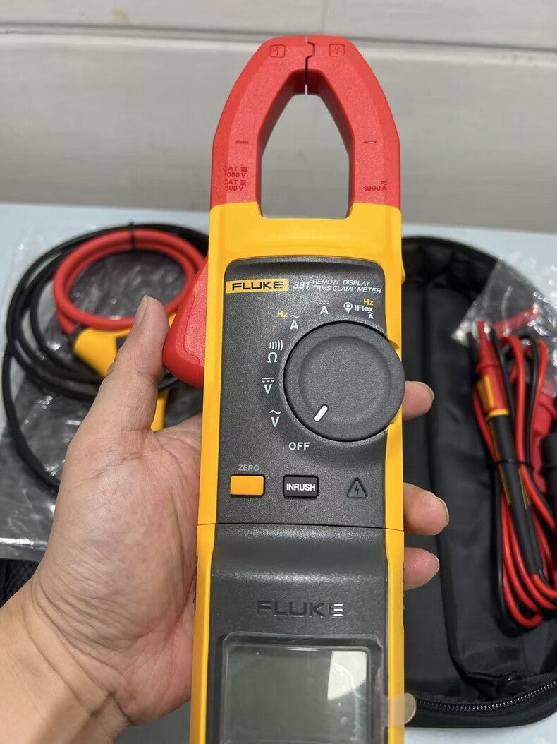 Fluke 381 True-RMS 1000V AC/DC Clamp Meter