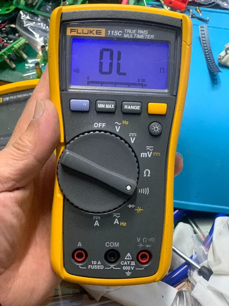Used Fluke 115C Digital Multimeter Industrial