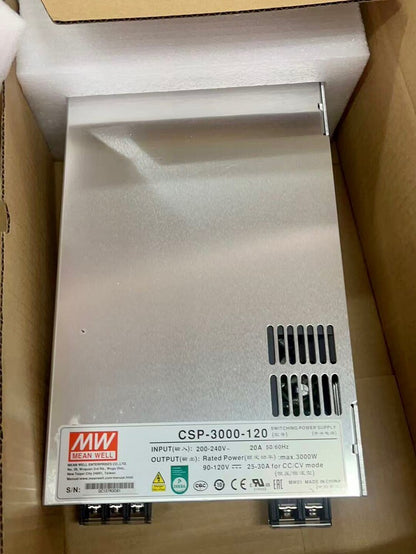 New Mean Well CSP-3000-120 3000W 120V Switching Power Supply