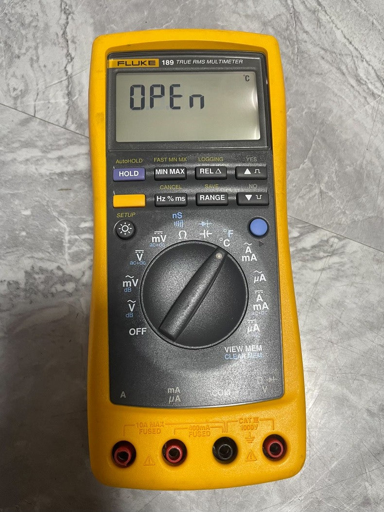Used Fluke 189 True-RMS Digital Multimeter