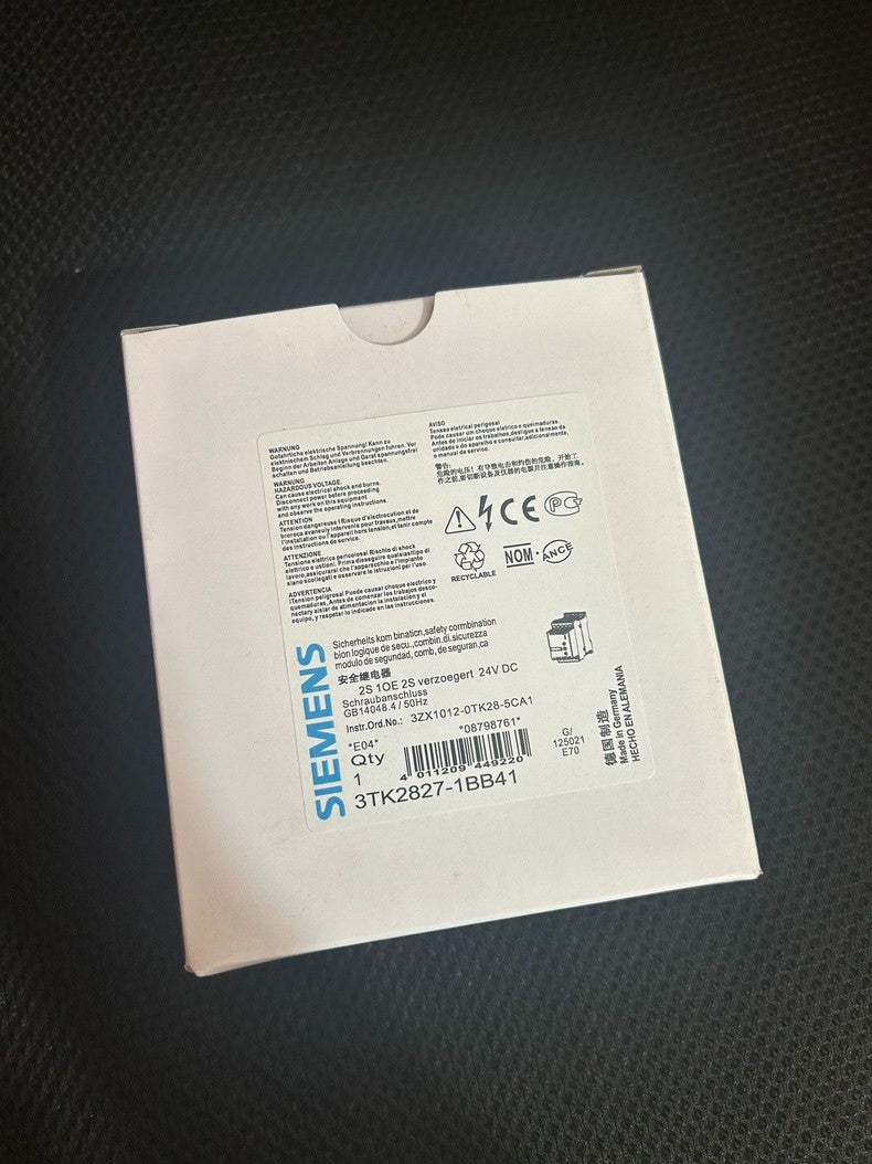 New Siemens 3TK2827-1BB41 Safety Relay 24V DC