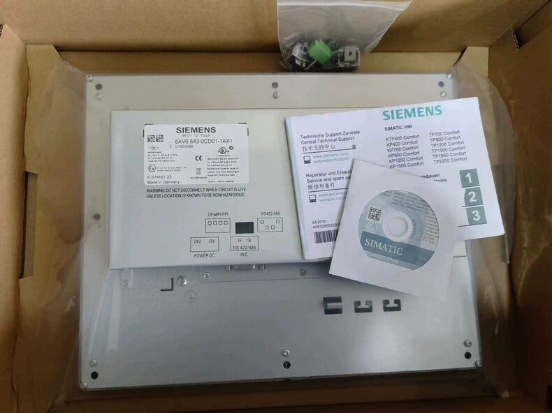 1PC New Siemens 6AV6643-0CD01-1AX1 10.4" MP277 Touch Panel HMI