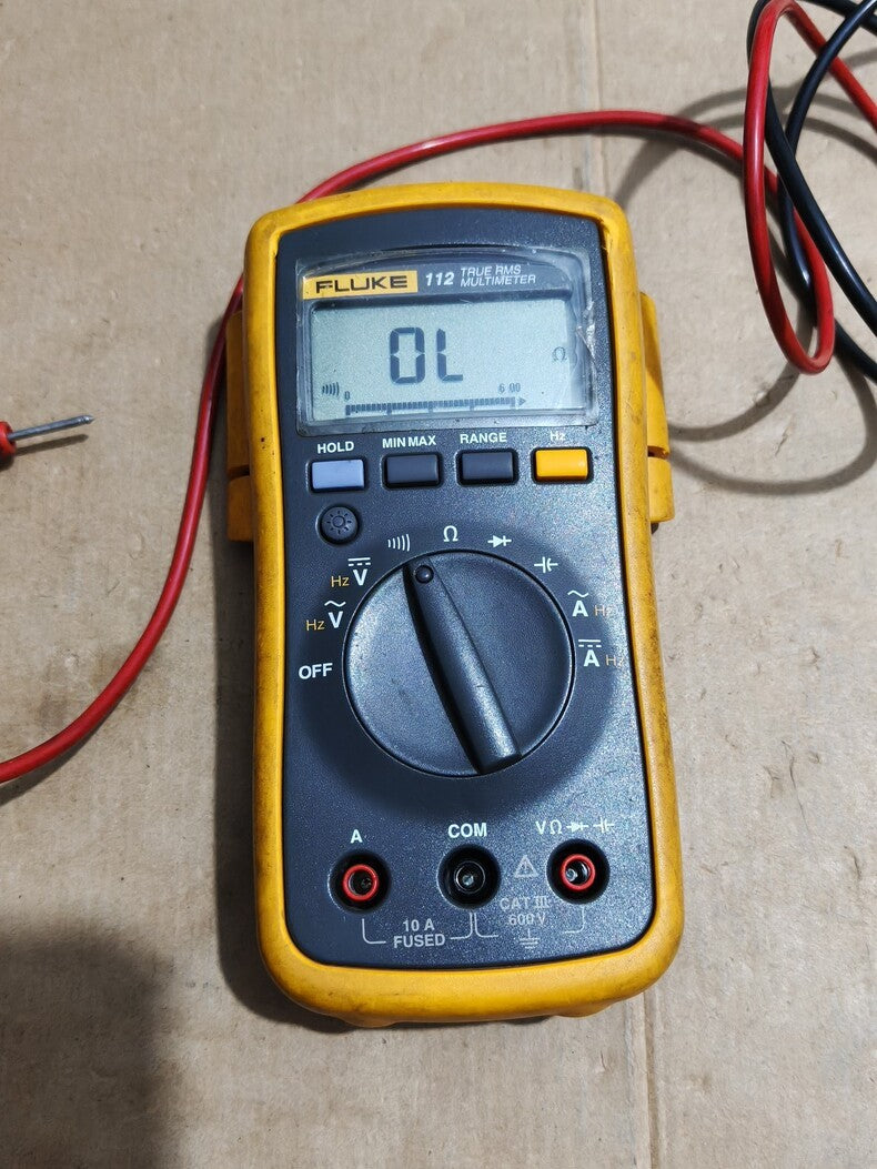 Used Fluke 112 True RMS Handheld Digital Multimeter