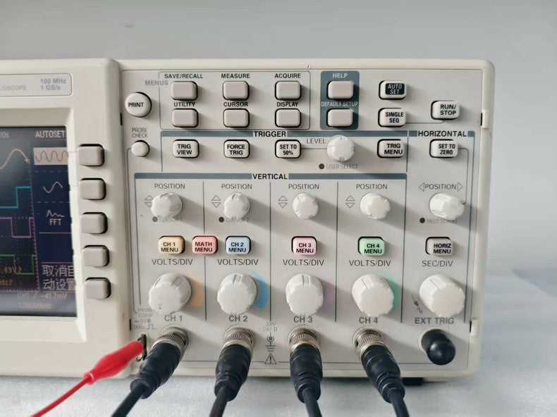 Used Tektronix TDS2014 1GS/s Storage Oscilloscope