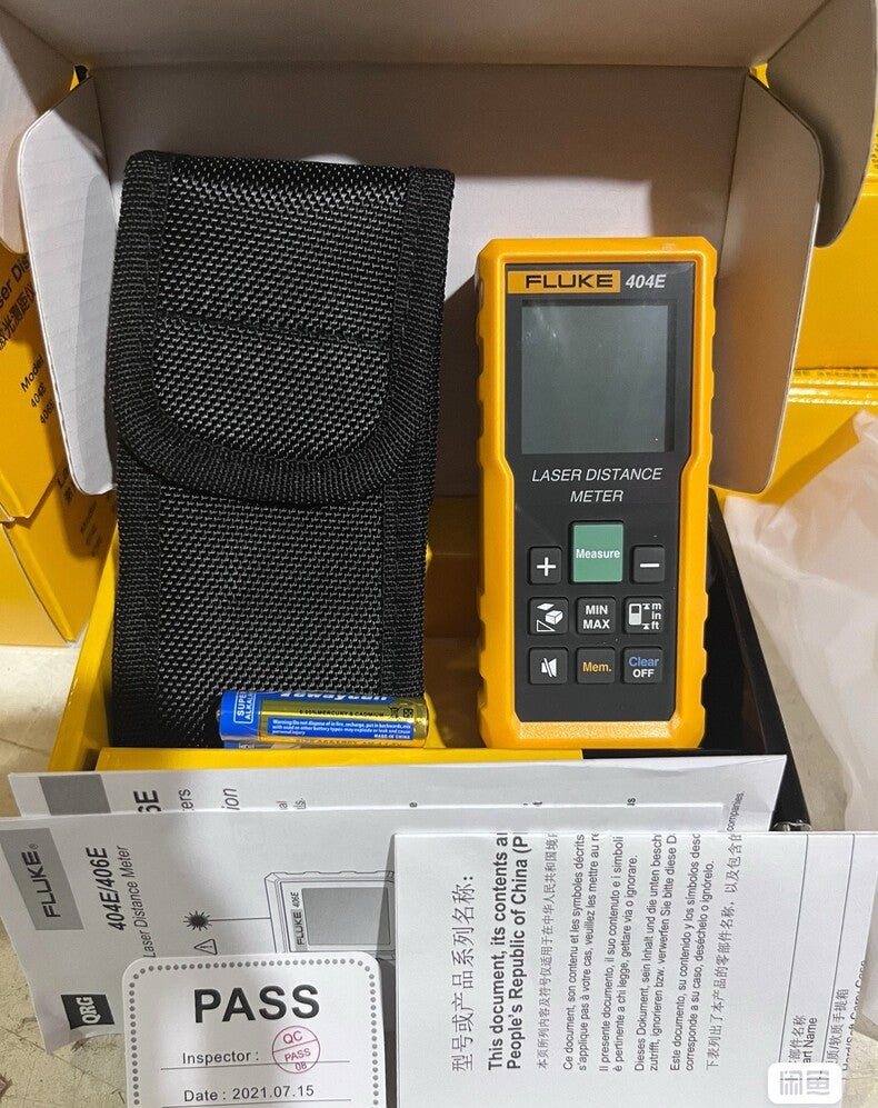 Fluke 404E Laser Distance Meter 100m Range