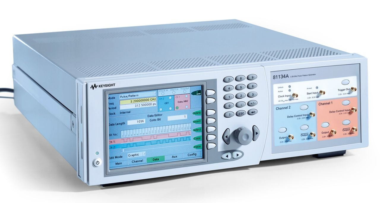 Agilent 81134A 3. 35 GHz 2-Channel Pattern Generator (Pre-Owned)