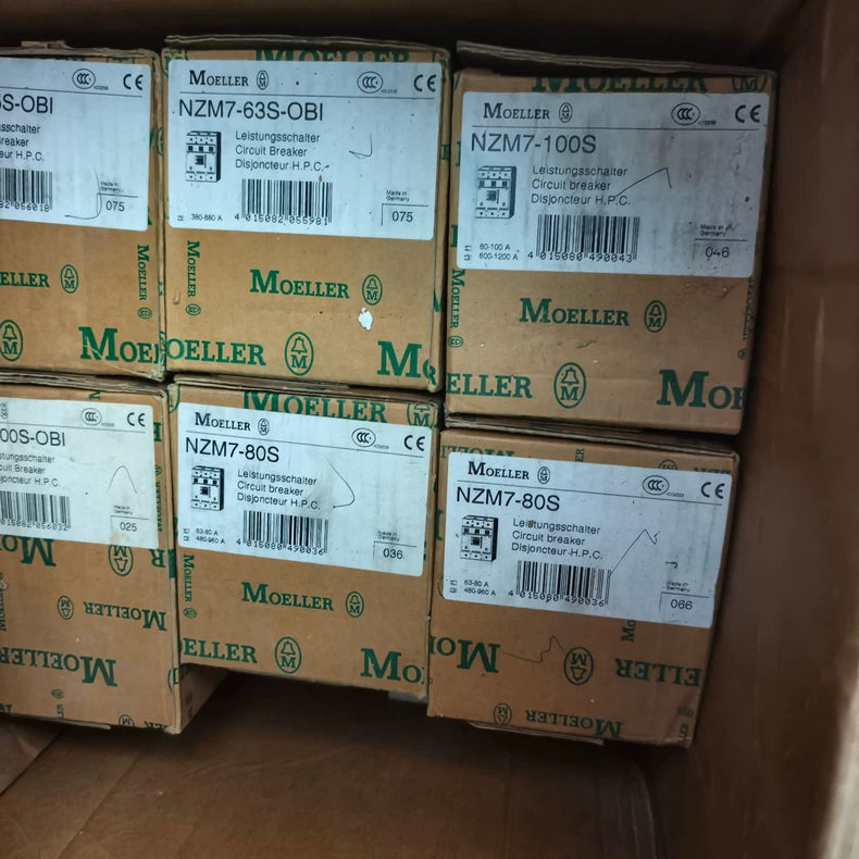 Used Eaton NZM7-125S 125A Molded Case Circuit Breaker